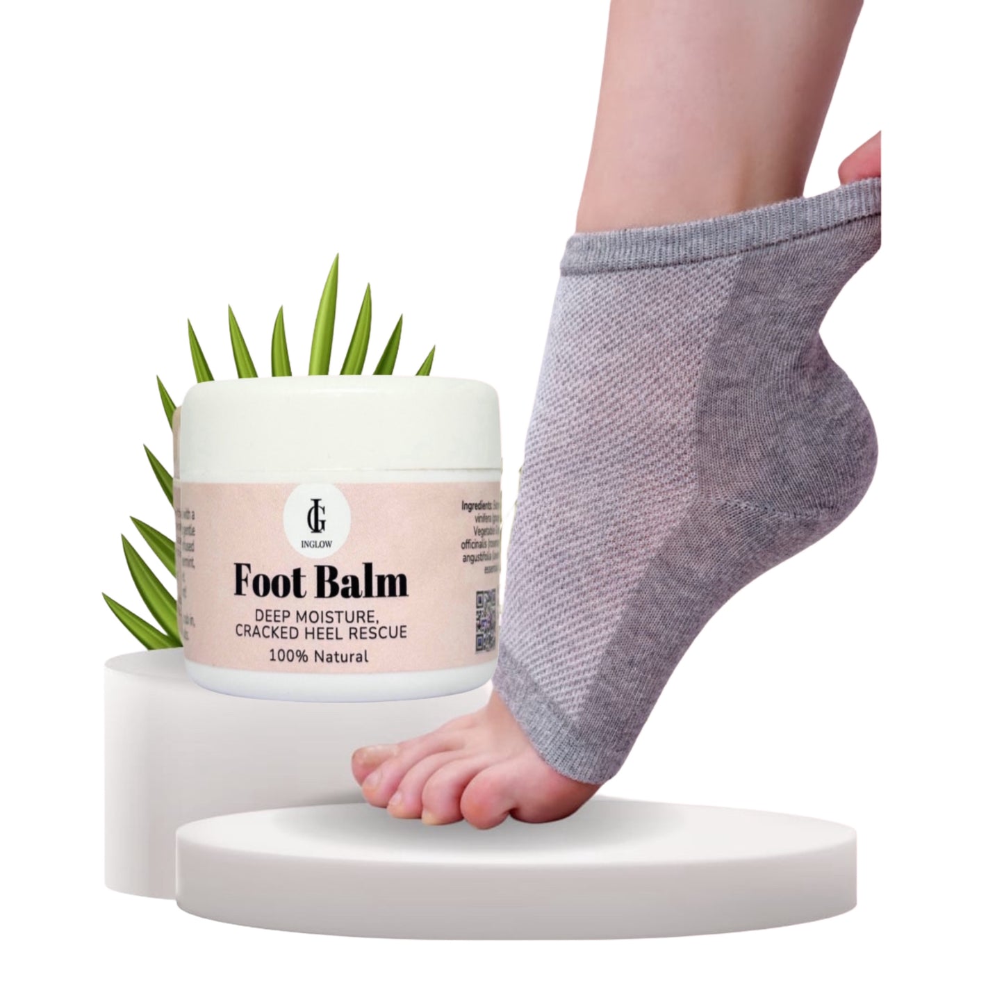 Foot Balm & Moisturizing Socks