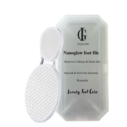 4pcs Essential Foot Care- Balm, Cream, Socks & Nanoglow File