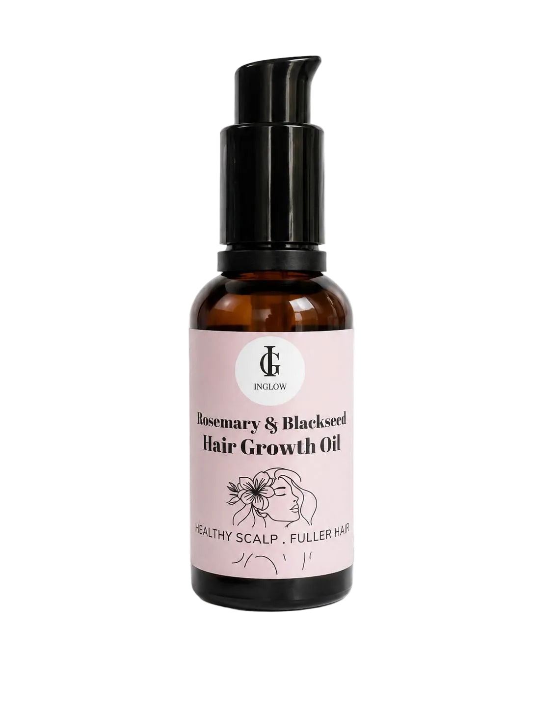 InGlow Rosemary &amp; Blackseed Hair Growth Oil