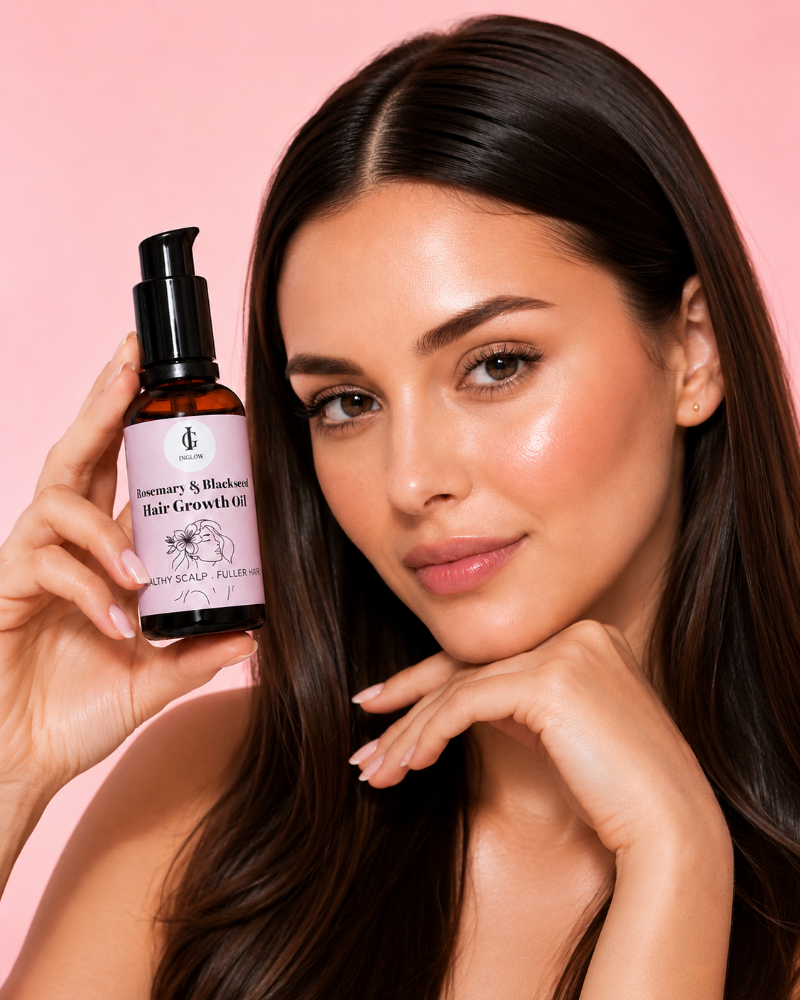 InGlow Rosemary &amp; Blackseed Hair Growth Oil